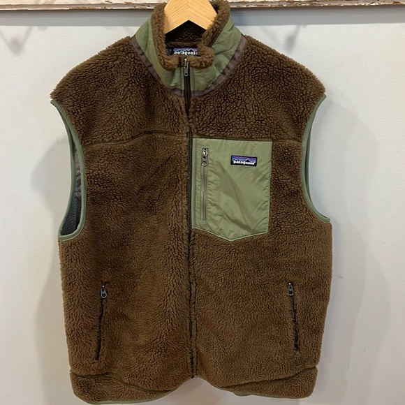 Patagonia Other - Patagonia Men’s Classic Retro X Vest Fleece Full Zip Green Size XL